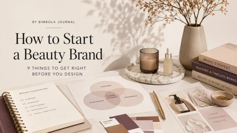 Read more about the article How to Start a Beauty Brand: 9 Things to Get Right Before You Design